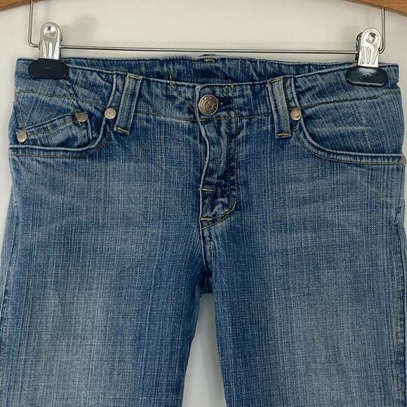 Rock & Republic Denim Roth Skynard Flare Jeans in Light-Medium Wash - Picture 2 of 11